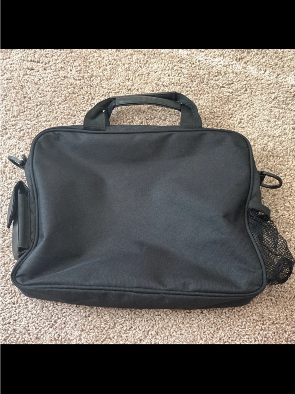 Charles Schwab Trading Forum Dart Business Laptop Bag Messenger Case Black Logo
